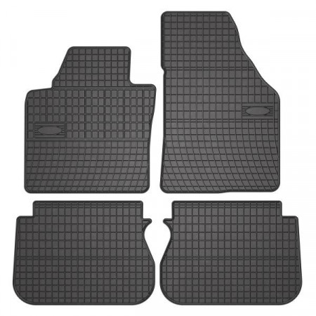 Covorase auto cauciuc VW Caddy 2004-2015, set 4 bucati