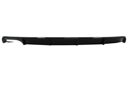 Difuzor Bara Spate compatibil cu Skoda Octavia II sedan 2004-2009 Negru Lucios