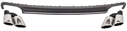 Difuzor Bara Spate si Ornamente Evacuare compatibil cu Audi A7 4G (2010-2014) S7 Facelift Design