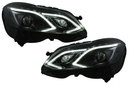 Faruri LED Xenon compatibil cu Mercedes E-Class W212 (2009-2012) Facelift Design