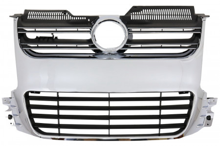 Grila Centrala compatibil cu VW Golf 5 V (2003-2009) Crom R32 Design