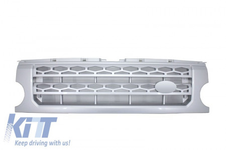 Grila Centrala Land compatibil cu ROVER Range compatibil cu ROVER Discovery III (2004-2009) Silver