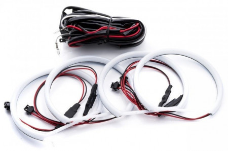 Kit Angel Eyes LED COTTON compatibil cu BMW E39 Facelift, 4x127.5mm