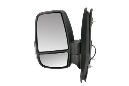 Oglinda retovizoare completa, (manual, convexa, lung) parte montare DREAPTA compatibil cu FORD TRANSIT 2000-2013