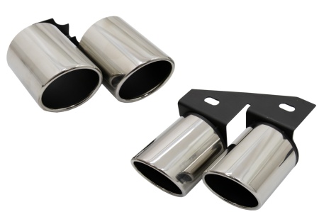 Ornamente Evacuare compatibil cu Audi A4 B8 B9 2009-> S4 Quad Design