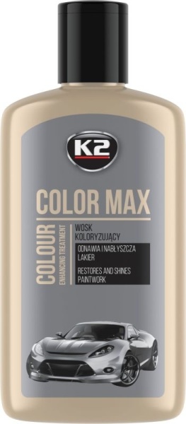 Pasta de lustruit si ceruit 250ml, polish auto argintiu, K2 COLOR MAX Argintiu 250ml.