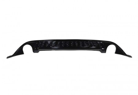Prelungire difuzor Bara Spate compatibil cu VW Golf VII 2012-2017, negru lucios