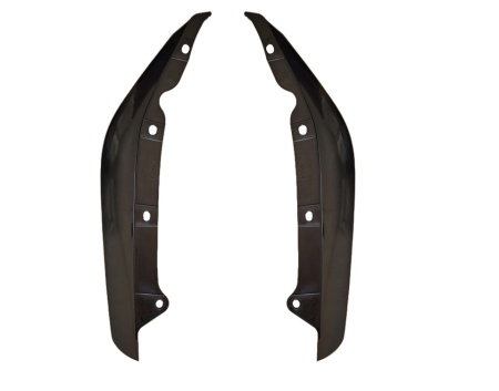 Set 2 Prelungiri Bara spate universal, negru lucios