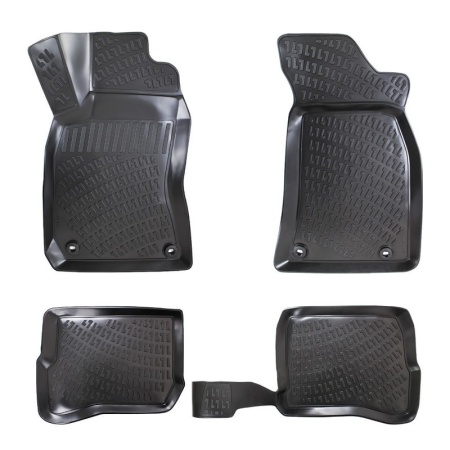 Set covorase auto cauciuc VW T-Roc 2017-> forma tavita