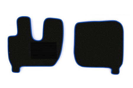 Set mochete sofer si pasager compatibil cu IVECO STRALIS AS 2002-2012, cabina mare, margine albastra