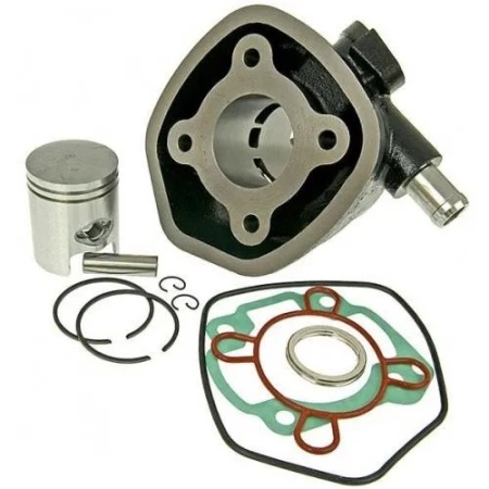 Set motor , cilindru , piston, segmenti si set garnituri 2T , capacitate 50cc compatibil cu Aprilia SR50, Yamaha Aerox