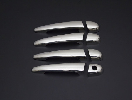 Set ornamente cromate manere portiere compatibile BMW seria 3 E46 1998-2001, fara facelift