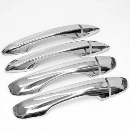 Set ornamente cromate manere portiere compatibile VW GOLF VII 2012-2019, ARTEON 2017->, T-ROC 2017->