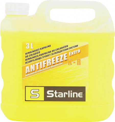 Antigel auto Concentrat tip D galben, bidon 3L
