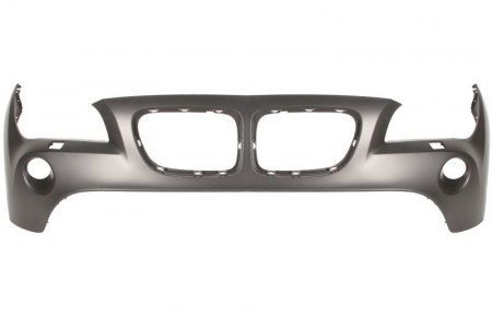 Bara auto fata compatibil cu BMW X1 E84 2009-2012 cu gauri pentru lampa de ceata, cu gauri pentru spalator de faruri