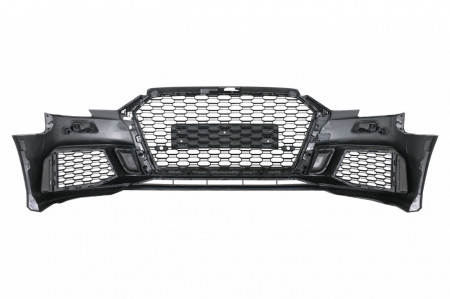 Bara Fata compatibil cu Audi A3 8V Facelift Sedan Cabrio 2016-2019 RS3 Design Negru Lucios