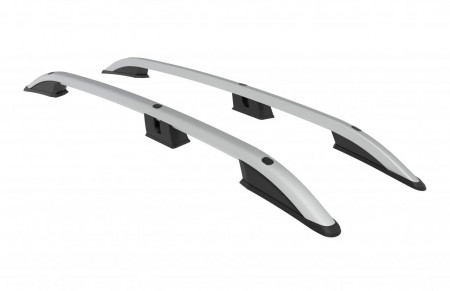 Bare longitudinale, toros compatibil VW T5 2003-2015, VW T6 2015-2021, Argintiu, caroserie scurta