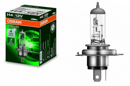 Bec Auto Halogen compatibil cu far Osram ULTRA LIFE 64193ULT H4 12V 60/55W