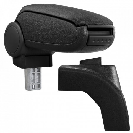 Cotiera auto VW JETTA 2005-2010, Negru, Material textil