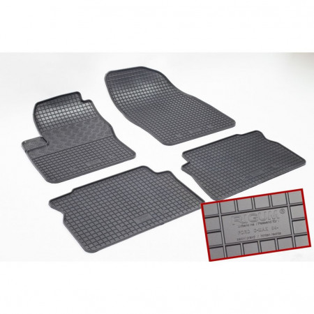 Covorase auto cauciuc Ford C-Max I 2003-2010, RIGUM