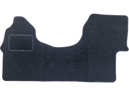 Covorase auto, mochete auto velur, compatibile VW CRAFTER 2006-2017, culoare negru si margine neagra