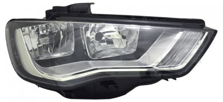 Far Stanga H15/H7, electric, cu motor compatibil AUDI A3 8V 2013-2016