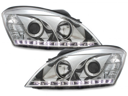 FARURI compatibil cu KIA CEE'D 06-09 _drl-optic_chrome