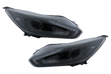 Faruri Osram LED DRL compatibil cu Ford Focus III 2011-2014 Negru Upgrade pentru Halogen