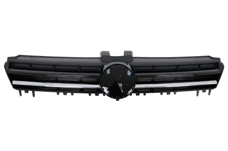 Grila Centrala compatibil cu VW Golf 7 VII 2012-2017 R-Line Design Crom