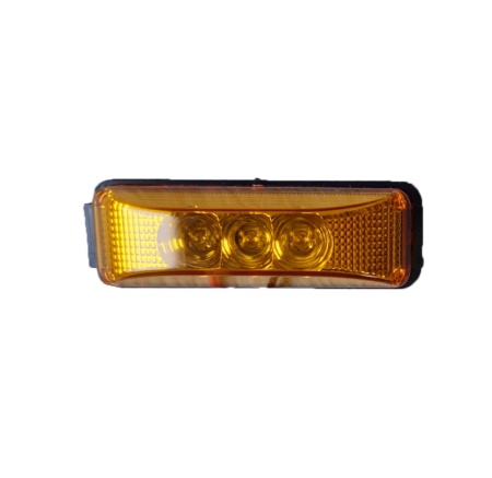 Lampa Laterala 3 LED, 90x30 mm, Galbena, Gabarit, 12V -24V Resistenta La Apa