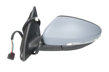 Oglinda retovizoare completa, (electric, asferice, incalzita, crom, captuseala) parte montare STANGA compatibil cu VW PASSAT B7 2010-2014