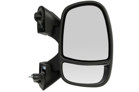 Oglinda retovizoare completa, (manual, convexa) parte montare DREAPTA compatibil cu RENAULT TRAFIC 2001-2007