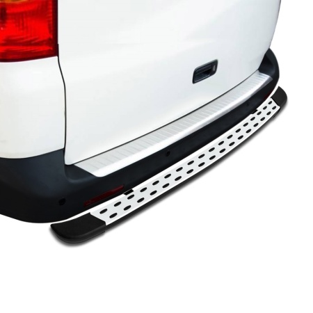 Prag treapta auto spate cu suporti compatibil VW T5 T6 2003-2021, TrimLine Alu Design
