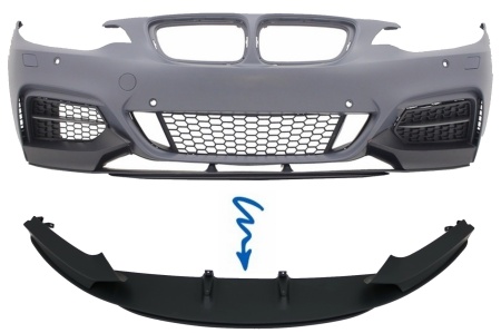 Prelungire Bara Fata compatibil cu BMW 2 Series F22, F23 2013-> Coupe Cabrio M Performance Design