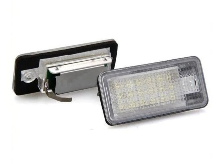 Set 2 lampi numar LED compatibil cu Audi A3, A4, A5, A6, A8, Q7
