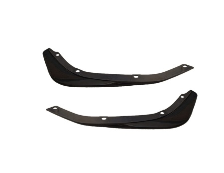 Set 2 Prelungiri Bara Fata universale, negru lucios