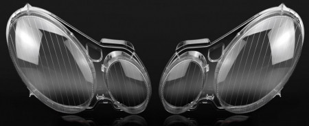 Set 2 sticle faruri pentru Mercedes E-Class W211 (2002 - 2008)