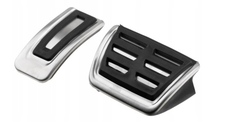 Set 3 ornamente pedale sport compatibil VW T5 2003-2014,T6 2015-2021 cutie automata