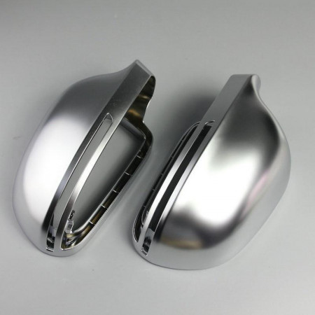 Set Capace de Oglinzi compatibil cu Audi A4 B8 2007-2015, Gri mat RS4 Look