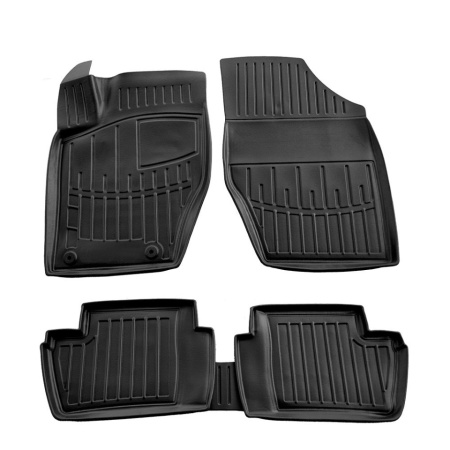 Set covorase auto cauciuc CITROEN C4 (L) 2004-2010 forma tavita 3D
