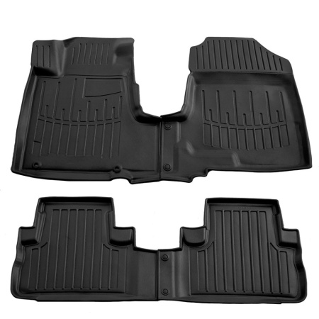 Set covorase auto cauciuc HONDA CR-V III 2006-2012 forma tavita 3D