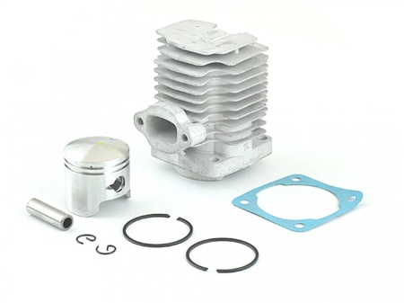 Set motor , cilindru , piston, segmenti compatibil Pocket Bike 2T, 40 mm