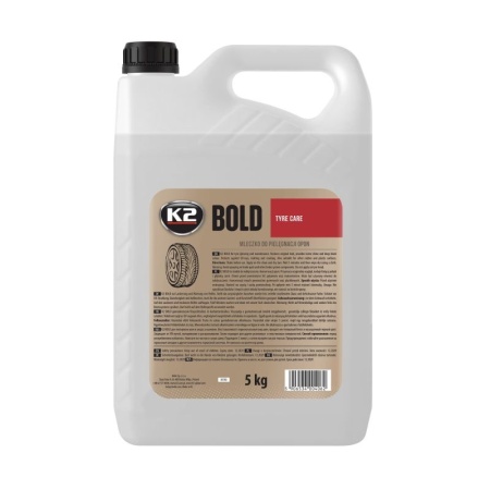 Solutie auto pentru curatat anvelope K2 BOLD 5 Litri
