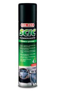Spray bord cu silicon efect mediu lucios, parfumat, 600ml, MAFRA SCIC GREEN