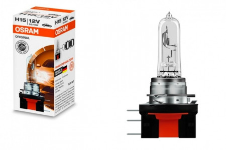 Bec Auto Halogen compatibil cu far Osram 64176 H15 12V 15/55W