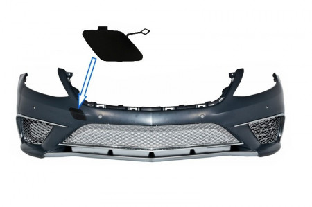 Capac carlig de remorcare Bara Fata compatibil cu MERCEDES S-Class W222 2013-2017 S63 S65 Design