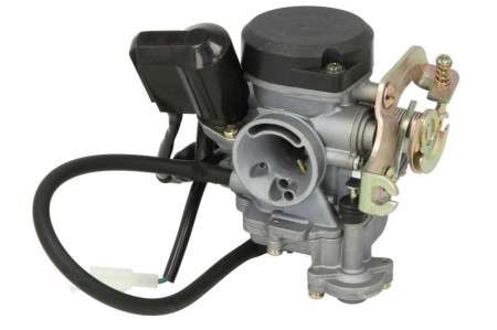 Carburator complet scuter 4T GY6 80 (Kunfu), vacuum constant, diametru duză 28 mm, diametru filtru 38 mm