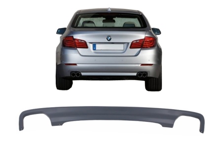 Difuzor de aer cu evacuare dubla compatibil cu BMW Seria 5 F10 F11 2011-2017 550I Design