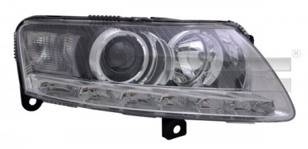 Far Dreapta D3S/H7/LED, electric, fara motor, culoare negru compatibil AUDI A6 ALLROAD C6, A6 C6 2008-2011