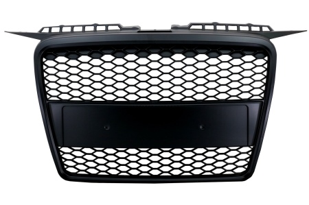 Grila Centrala compatibil cu AUDI A3 8P 2004-2007 RS Design Negru Mat